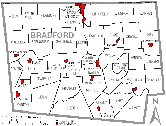 Township map of Berks County, Pa.