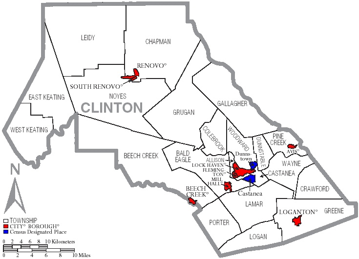 charter township of clinton school district map